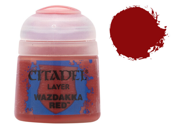 Citadel Paint Layer Wazdakka Red 12ml